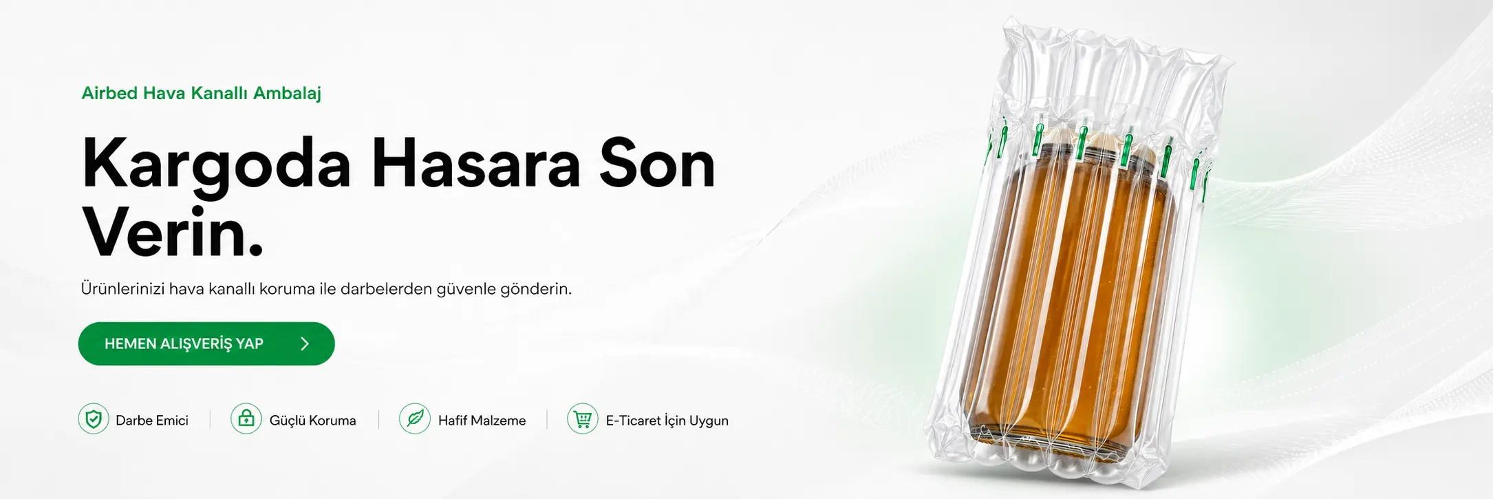 Bilsan Plastik Airbed hava kanallı ambalaj