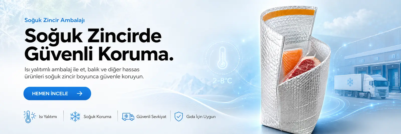 Bilsan Plastik soğuk zincir ambalaj ürünleri